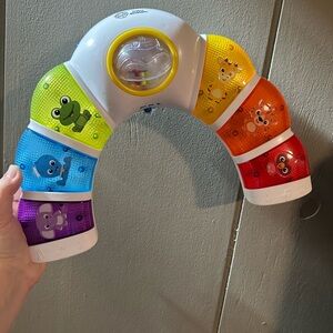 Baby Einstein Glow & Discover light bar tummy time toy